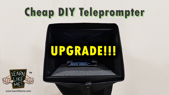 DIY Teleprompter Upgrade Youtube Link