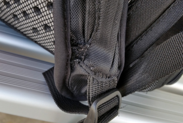 Lowepro Protactic 450 AW Backpack Imitation Strap Damage